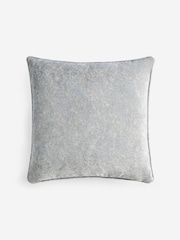 Lipsy Grey Abstract Velvet Cushion - Image 5 of 6