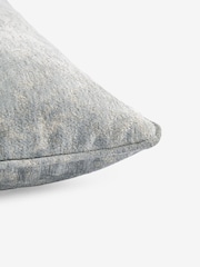Lipsy Grey Abstract Velvet Cushion - Image 6 of 6
