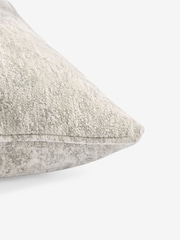 Lipsy Oyster Abstract Velvet Cushion - Image 5 of 5