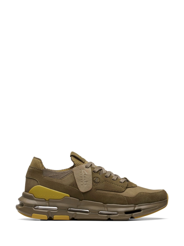 Clarks Green Suede Nxe Lo Shoes - Image 1 of 7
