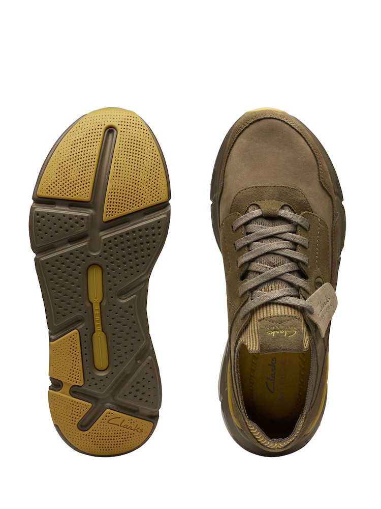 Clarks Green Suede Nxe Lo Shoes - Image 7 of 7