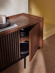 MADE.COM Dark Walnut Effect Blaze Large Sideboard - Image 2 of 3