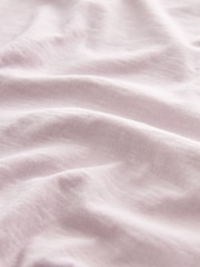 Washed Lilac Purple Sleeveless Drawstring Top - Image 5 of 5