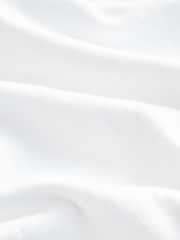 White 100% Cotton Sleeveless Drawstring Top - Image 6 of 6