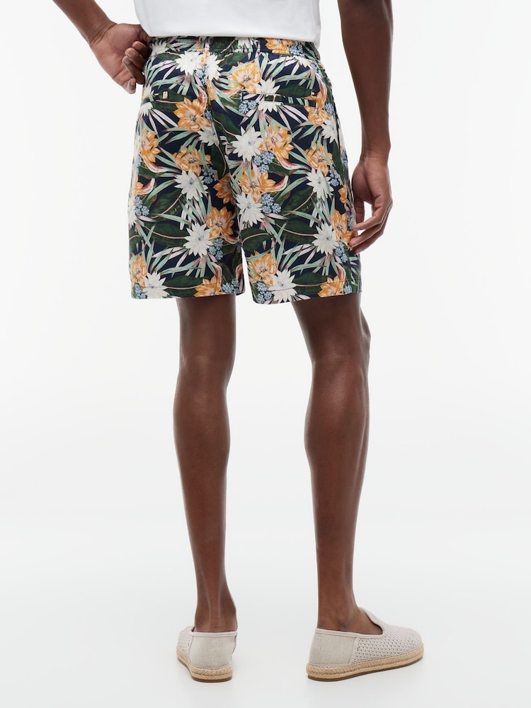 Tommy Hilfiger Blue Dover Floral Shorts - Image 2 of 7