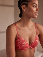 Rostorange/Pink - Bestickte BHs im 2er-Pack - Bild 2 von 13