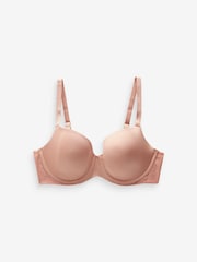 Praliné nude - Sujetador con espalda lisa y estampado floral para copas DD+ Ultimate Comfort - Imagen 5 de 6