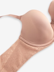 Praliné nude - Sujetador con espalda lisa y estampado floral para copas DD+ Ultimate Comfort - Imagen 6 de 6