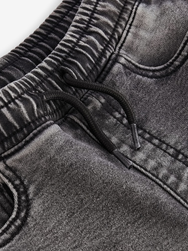Grey Regular Fit Stretch Elasticated Waist Jeans (3-16yrs) - Image 3 of 3