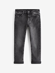 Black Regular Fit Mega Stretch Adjustable Waist Jeans (4-16yrs) - Image 1 of 3