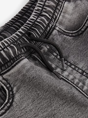 Grey Loose Fit Stretch Elasticated Waist Jeans (3-16yrs) - Image 3 of 3
