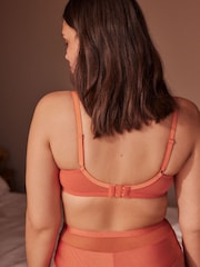 Rust/Cream/Neutral DD+ Non Pad Full Cup Bras with Side Support 3 Pack - Image 5 of 11