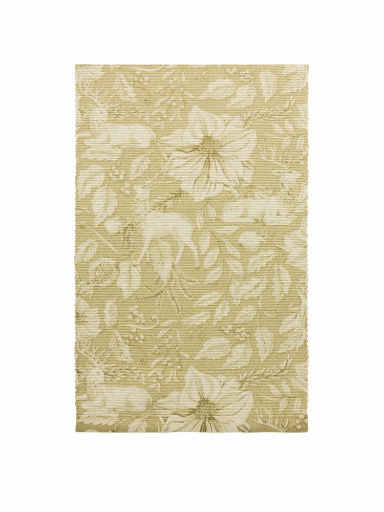 Paoletti Gold Stag Large Christmas Table Runner - Image 5 of 6