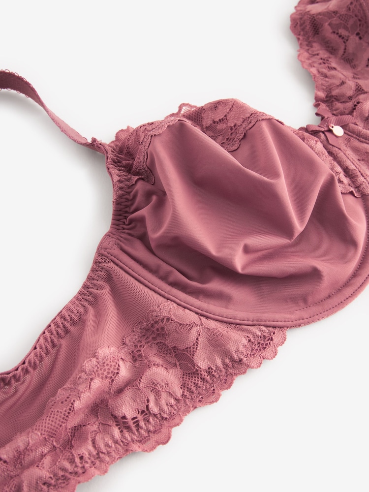 Rose rožnata - Nedrček s polno košarico za zmanjševanje prsi DD+ - Slika 6 iz 6 Rose rožnata - Nedrček s polno košarico za zmanjševanje prsi DD+ - Slika 6 iz 6