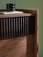 MADE.COM Dark Walnut Effect Blaze 3 Drawer Chest of Drawers - Image 3 of 5
