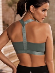 Teal Green Active Sports Low Impact Crop Top - Image 1 of 9