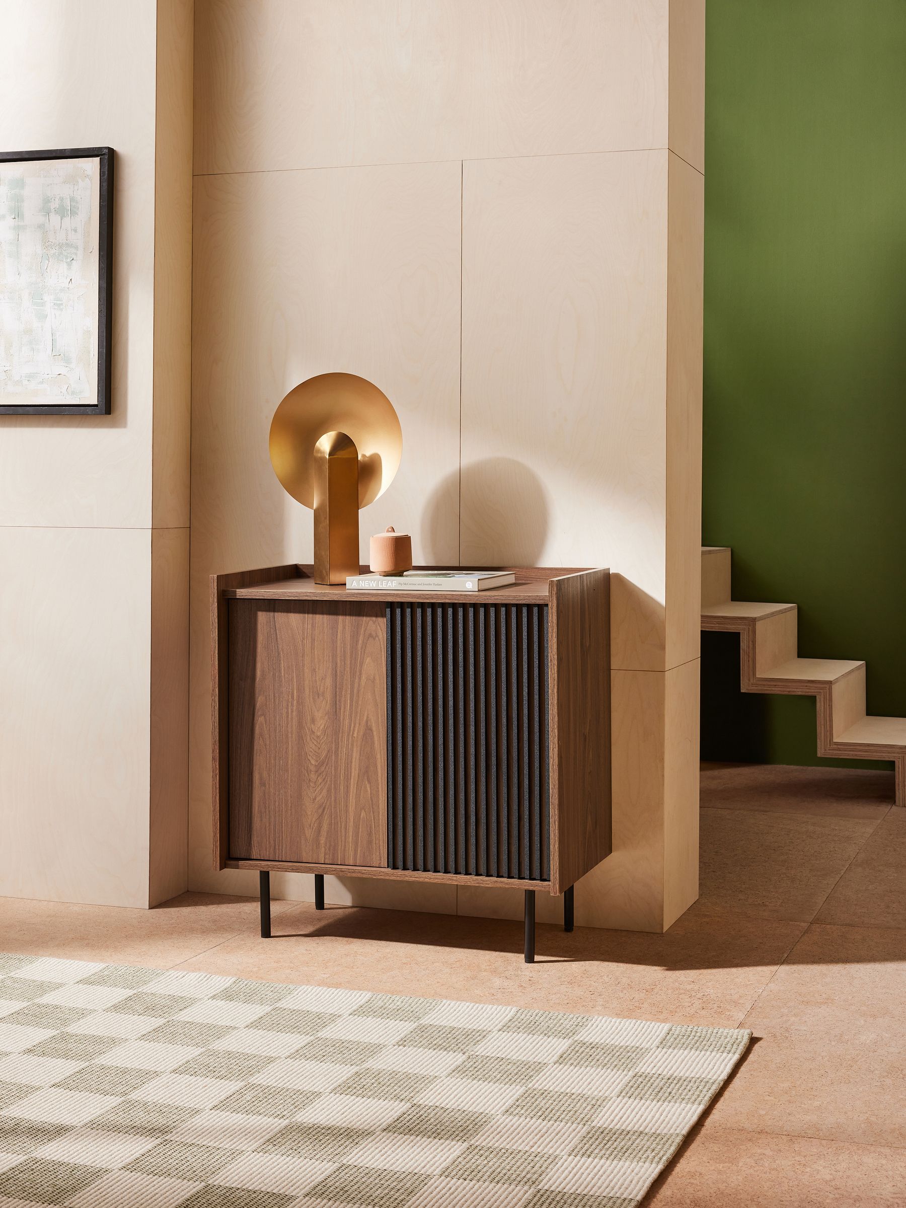 MADE.COM Dark Brown Blaze Small Sideboard