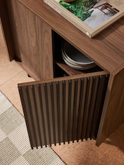 MADE.COM Dark Walnut Effect Blaze Small Sideboard - Image 3 of 3