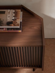 MADE.COM Dark Walnut Effect Blaze Corner Up to 50 Inch TV Unit - Image 2 of 4