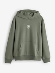Polo Ralph Lauren Green Lounge Pony Player Logo Hoodie - Image 1 of 1