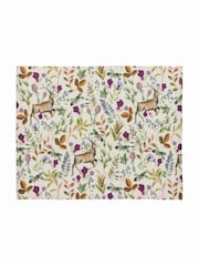 Evans Lichfield Set of 4 Purple Reindeer Christmas Table Placemats & Large Table Runner - Image 7 of 7