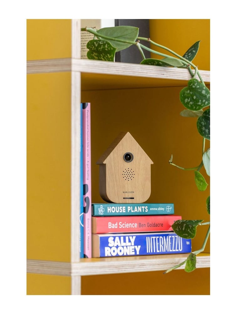 Karlsson Light Wood Modern Cuckoo Sound Box - Image 1 of 5 Karlsson Light Wood Modern Cuckoo Sound Box - Image 1 of 5