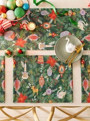 furn. Set of 4 Deck The Halls Table Placemats - Image 3 of 5