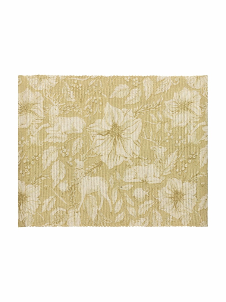 Paoletti Set of 4 Gold Stag Table Placemats - Image 5 of 6