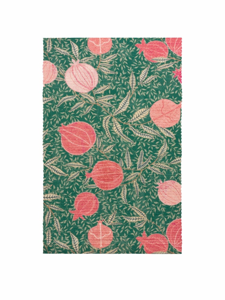 Paoletti Green Pomegranate Christmas Table Runner - Image 5 of 6