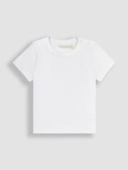 JoJo Maman Bébé Navy Blue Plain 2-Pack T-Shirts - Image 3 of 4