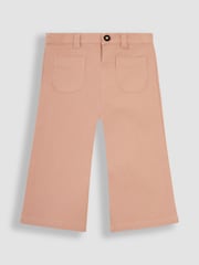 JoJo Maman Bébé Pink Twill Trousers - Image 1 of 3