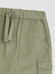 JoJo Maman Bébé Khaki Green Summer Shorts - Image 3 of 3