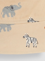 JoJo Maman Bébé Stone Safari Twill Sun Hat - Image 2 of 3