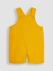 JoJo Maman Bébé Yellow Jungle Animals Dungarees & Printed Shirt 2-Piece Set - Image 2 of 5