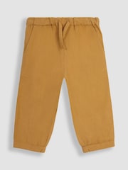JoJo Maman Bébé Camel Brown Summer Trousers - Image 2 of 4