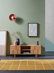 MADE.COM Oak Cory TV Unit - Image 1 of 3