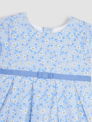JoJo Maman Bébé Blue Daisy Party Dress - Image 3 of 3