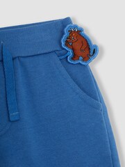 JoJo Maman Bébé Blue 2-Piece Gruffalo T-Shirt & Shorts Set - Image 7 of 8