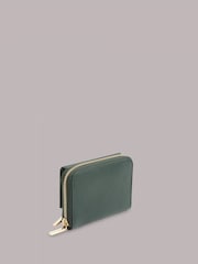 Whistles Green Bibi Zip Purse - Image 2 of 4