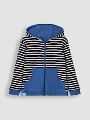 JoJo Maman Bébé Cobalt Peppa Pig Appliqué Reversible Hoodie - Image 4 of 10