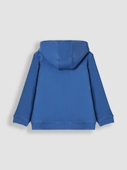 JoJo Maman Bébé Cobalt Peppa Pig Appliqué Reversible Hoodie - Image 6 of 10