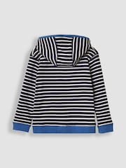 JoJo Maman Bébé Cobalt Peppa Pig Appliqué Reversible Hoodie - Image 7 of 10