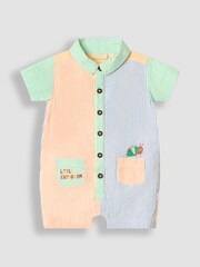 Jojo Maman Bébé Die kleine Raupe Nimmersatt Strampler mit Stickerei - Bild 2 von 8