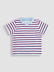JoJo Maman Bébé Navy 2-Piece Red Arrows Dungarees & T-Shirt Set - Image 4 of 8