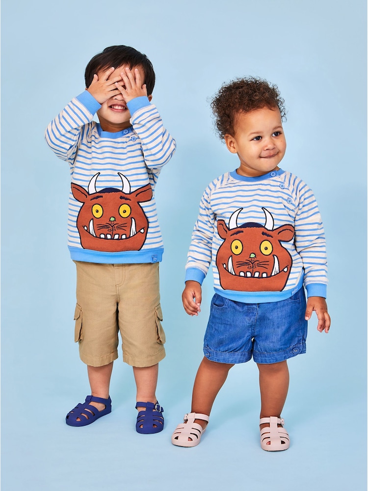 Sudadera con apliques Gruffalo de JoJo Maman Bébé - Imagen 1 de 6