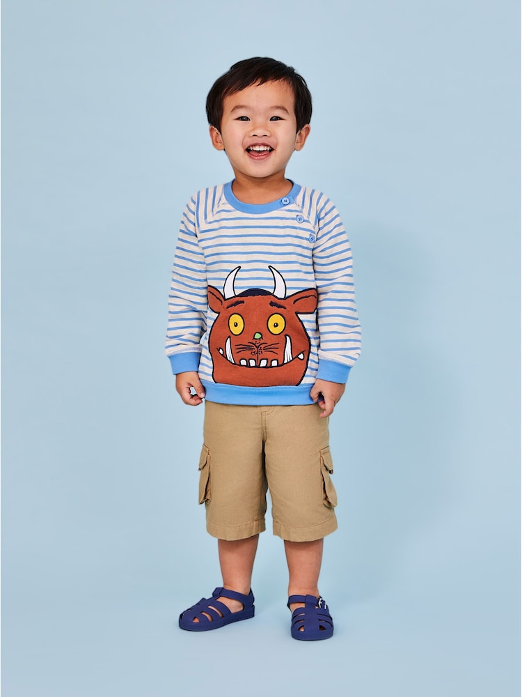 Sudadera con apliques Gruffalo de JoJo Maman Bébé - Imagen 2 de 6