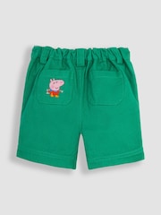 JoJo Maman Bébé Green 2-Piece Peppa Pig Shirt & Shorts Set - Image 7 of 9