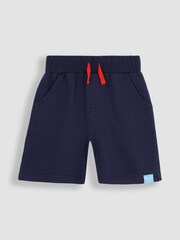 JoJo Maman Bébé Navy 2-Piece Peppa Pig Appliqué Polo Shirt & Shorts Set - Image 4 of 6