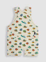 JoJo Maman Bébé Natural Garden Bugs Dungarees & T-Shirt 2-Piece Set - Image 4 of 6