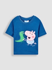 JoJo Maman Bébé Cobalt Peppa Pig Mix & Match Pyjamas - Image 4 of 6
